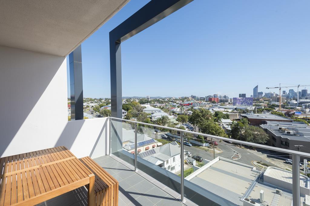 Eastwood Apartments Brisbane Exterior photo Balcony of an apartment in Perth, Western Australia